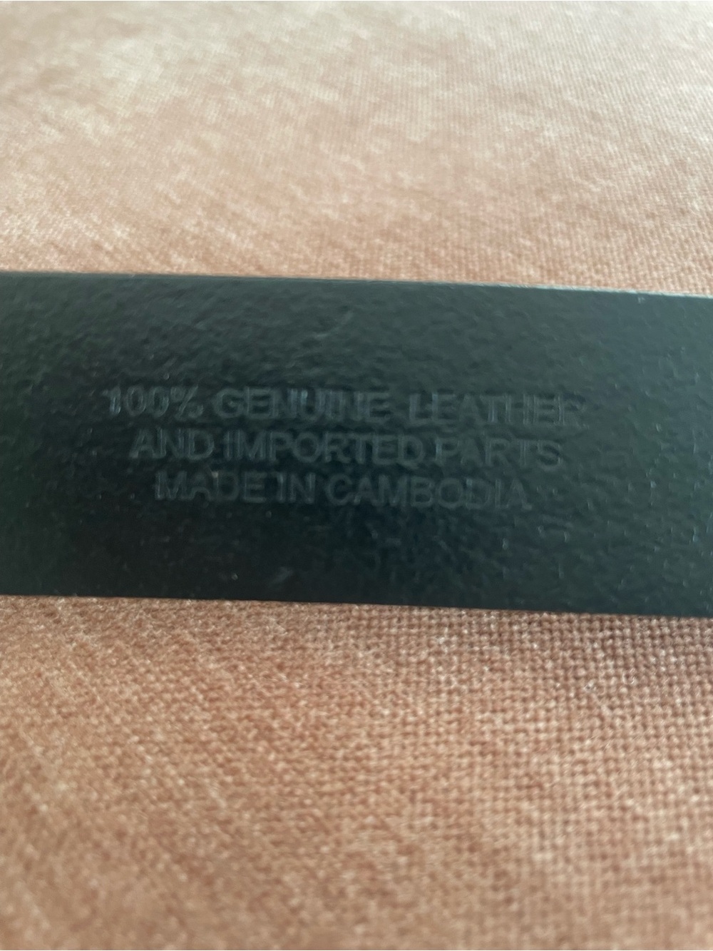 Madewell The Essential Leather Belt, black, large - Picture 6 of 7